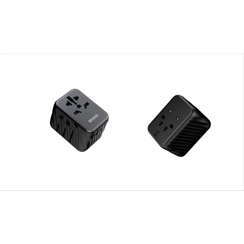 ADONIT Universal Travel Adapter Adopt 2 GaN Technology - PD 120W - Black