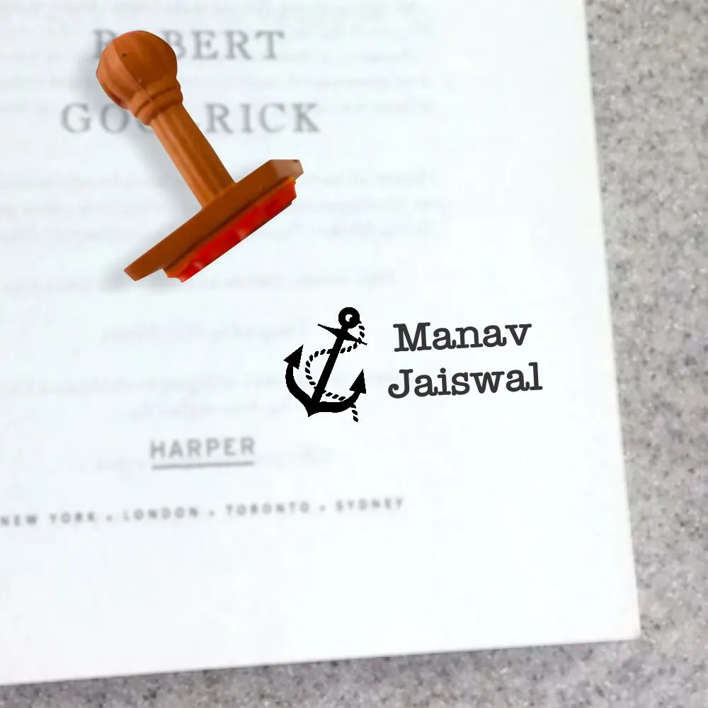 Book stamp - Nautical