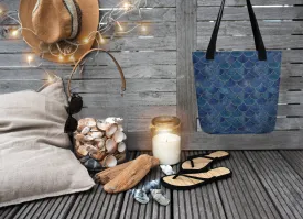 Mermaid scale tote bag for all gizmos and gadgets