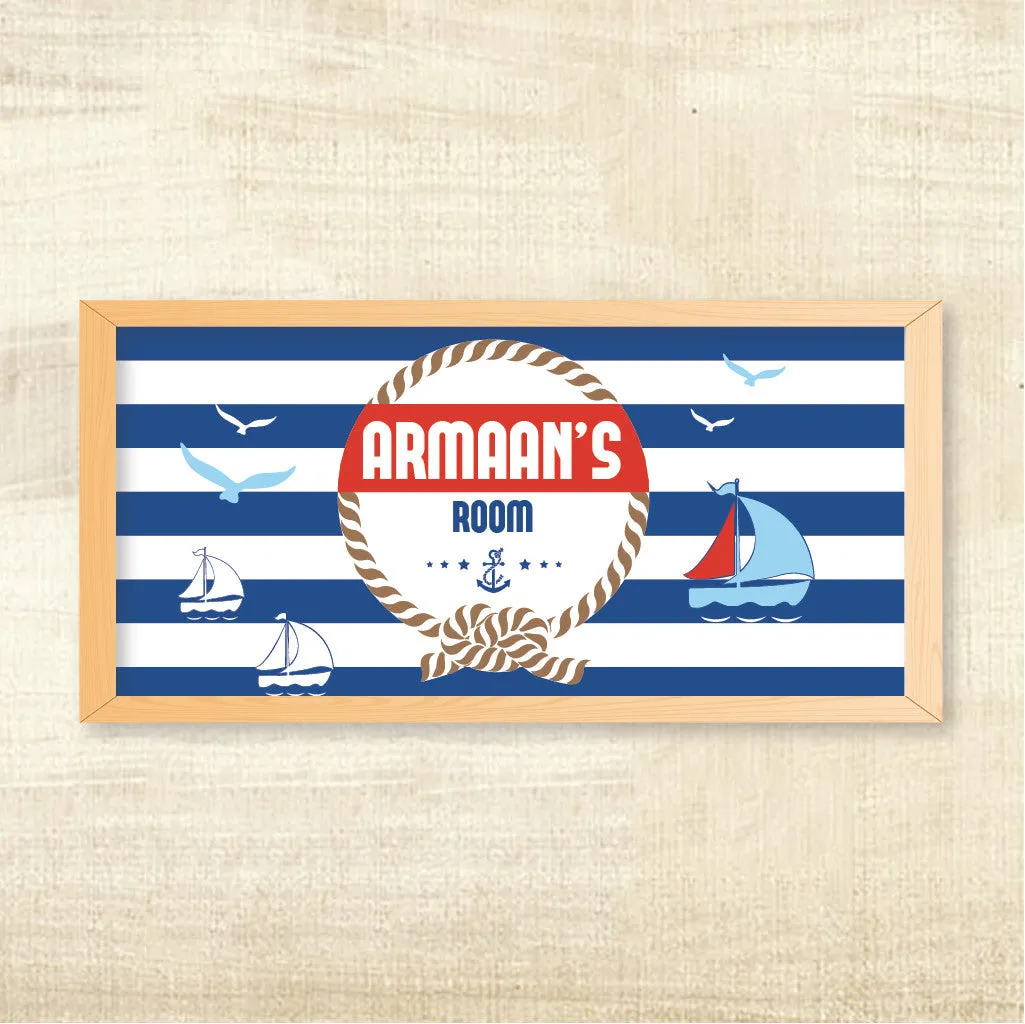Name Frame - Nautical