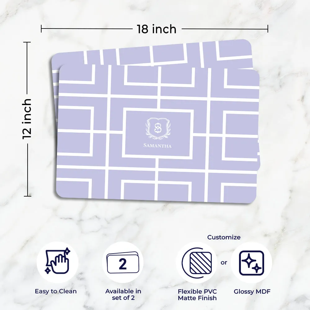Nautical Grid Placemat