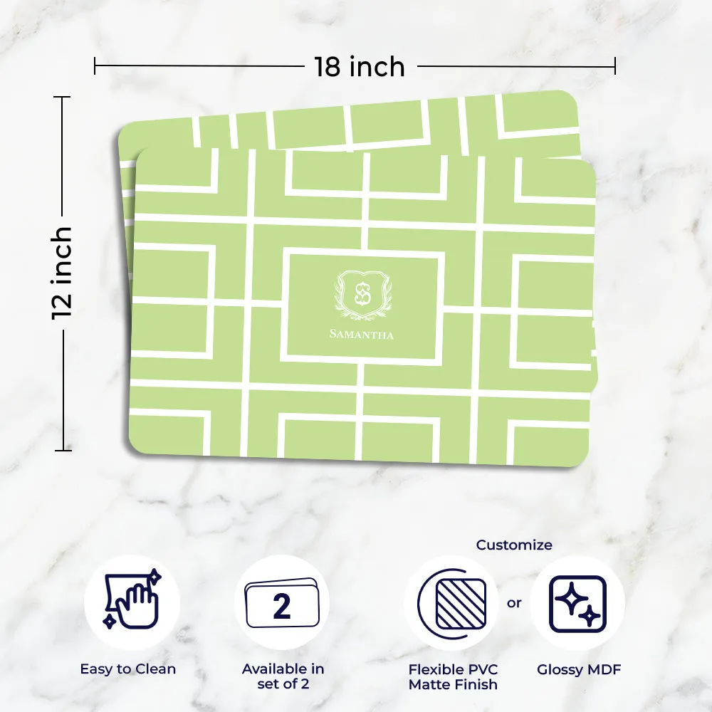 Nautical Grid Placemat