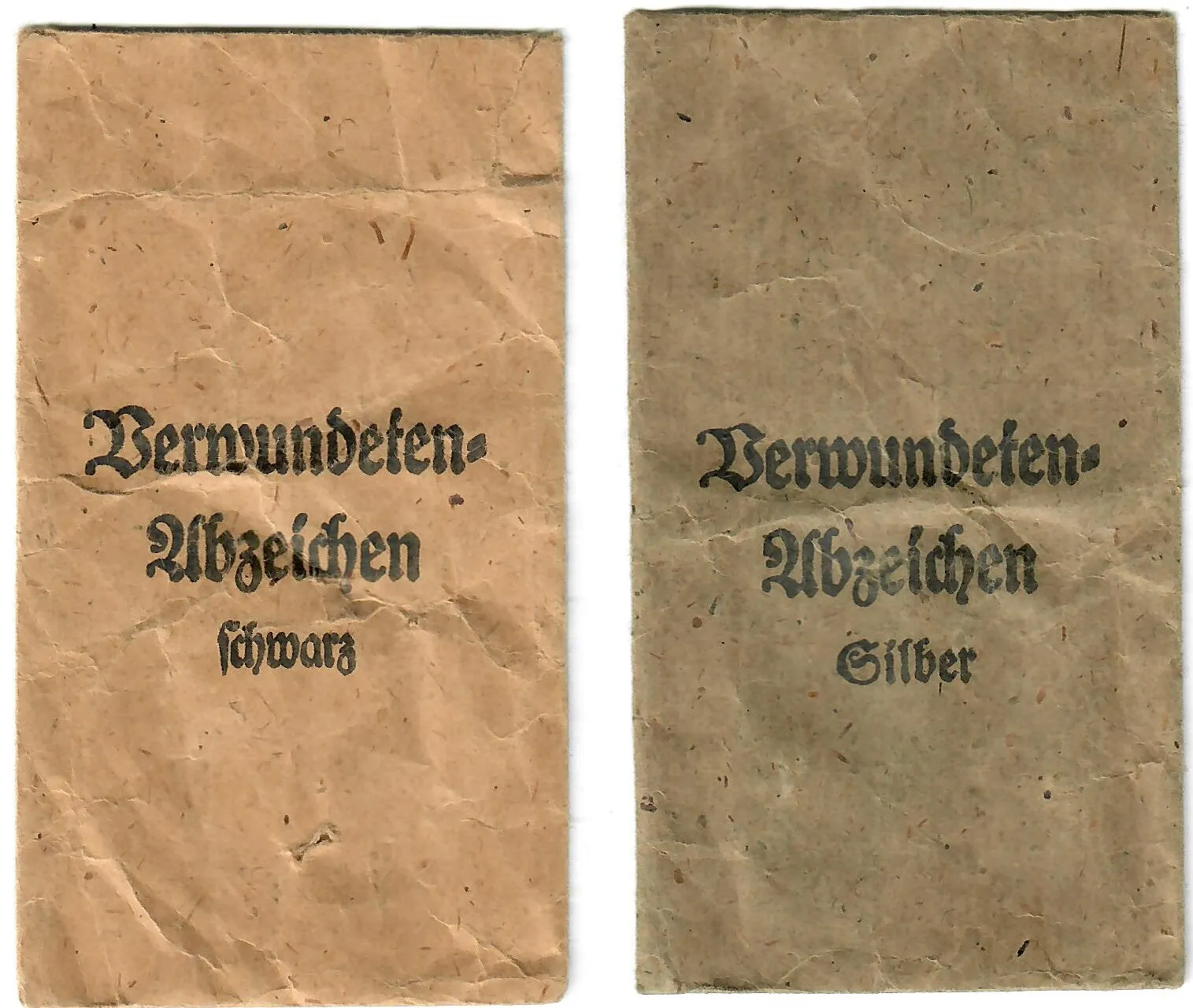 Original German WWII Set of 3 Awards with Documents named to Otto Otterbach of Panzergrenadier Regt. 103