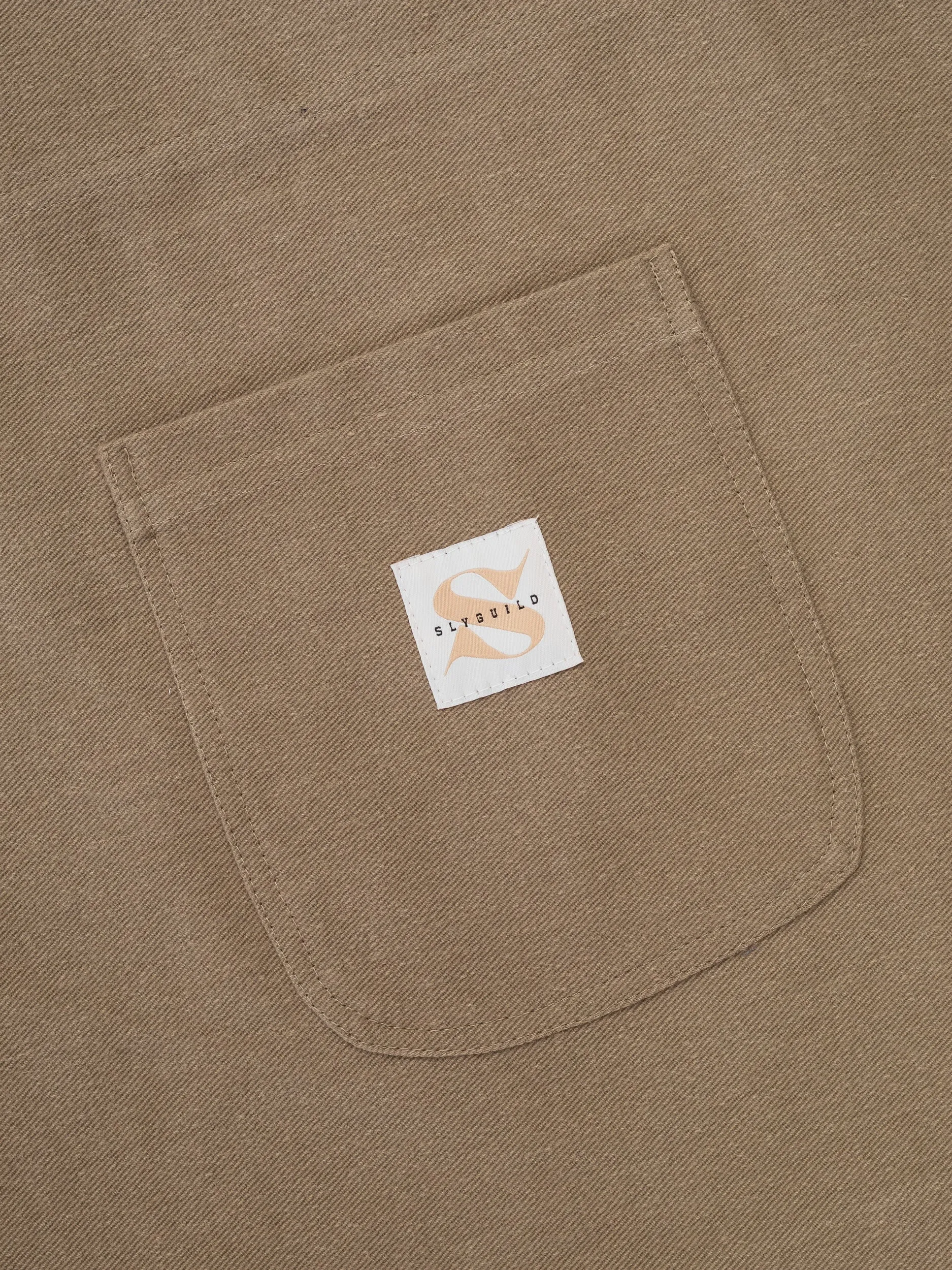 Washed Khaki Daily Tote Bag
