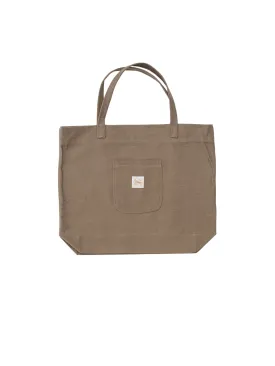 Washed Khaki Daily Tote Bag