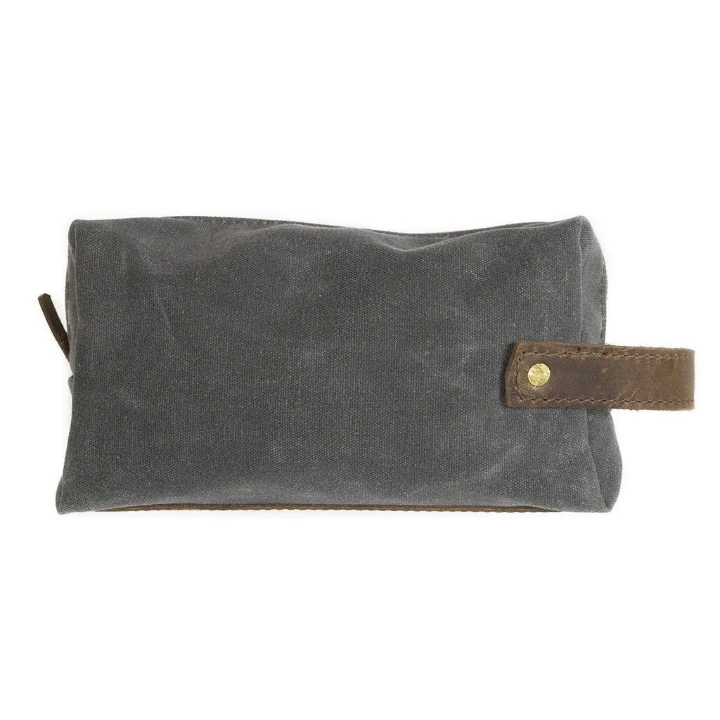 Wax Canvas Dopp Kit Large