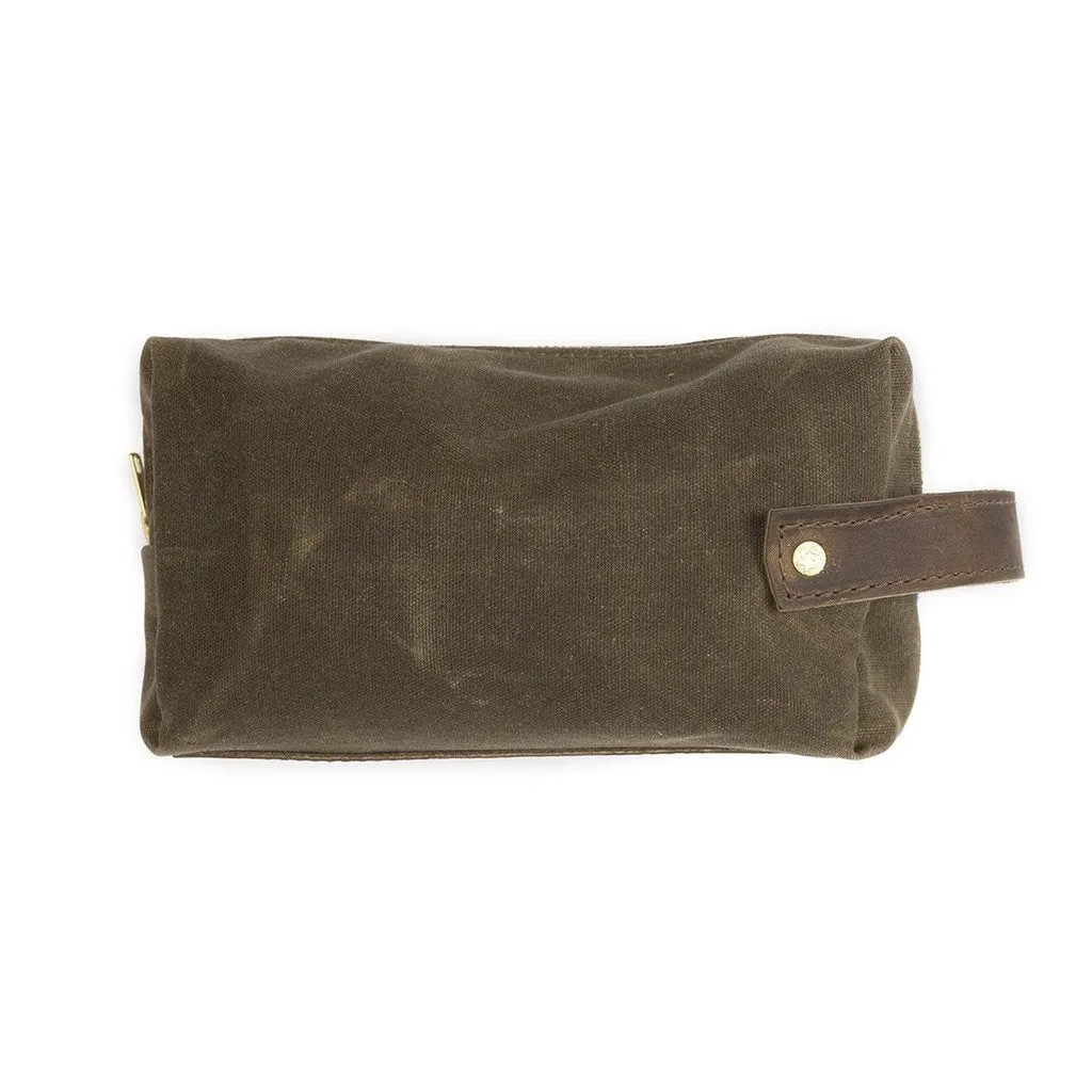 Wax Canvas Dopp Kit Large
